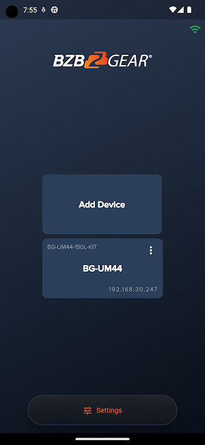 BZBGEAR Switch Control Screenshot 0