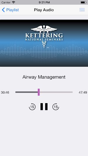 NPS Audio Lectures Screenshot 1