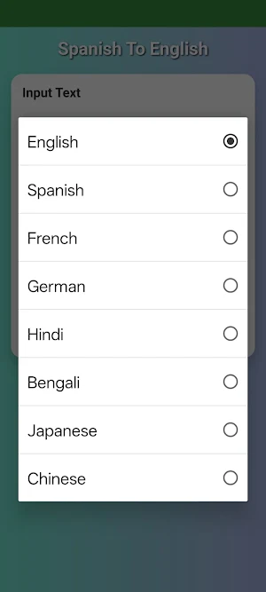 Spanish to English Screenshot 1
