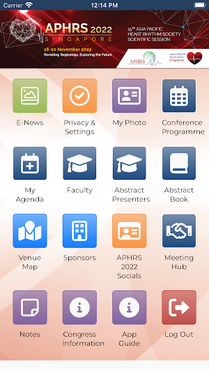 APHRS 2022 Singapore Screenshot 1