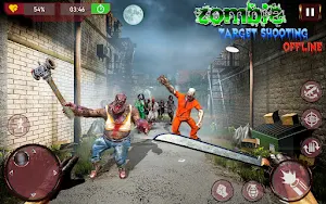 Zombie Target Shooting Offline Screenshot 1