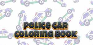 police car - coloring book Screenshot 0
