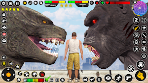 Angry Gorilla City RampageGame Screenshot 2