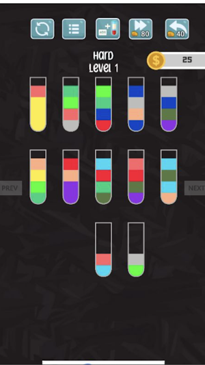 Water Sort Puzzle: Colored Screenshot 2