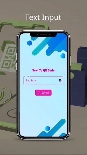 Text To QR Code Generator Screenshot 0