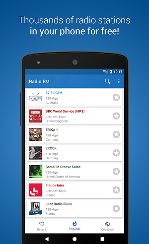 Radio FM Player - TuneFm Screenshot 0