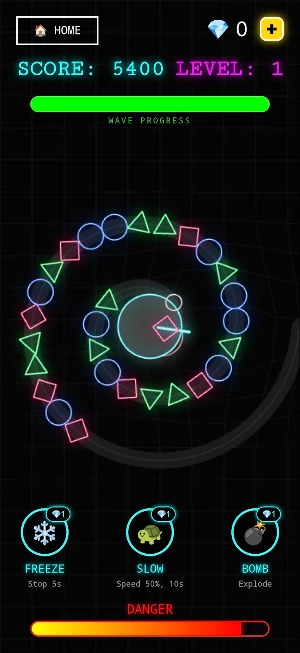 Neon Zuma Screenshot 1