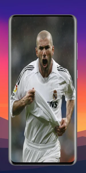 Zinedine Zidane 4K Wallpaper Screenshot 3