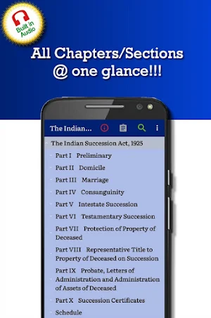 Indian Succession Act 1925 Screenshot 0
