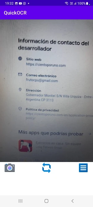 QuickOCR Screenshot 0