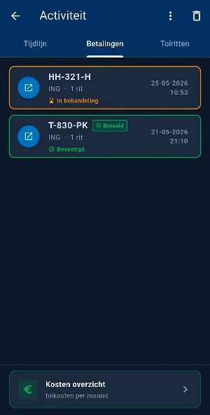 eTOL SmartPay A24 Betalen Screenshot 2