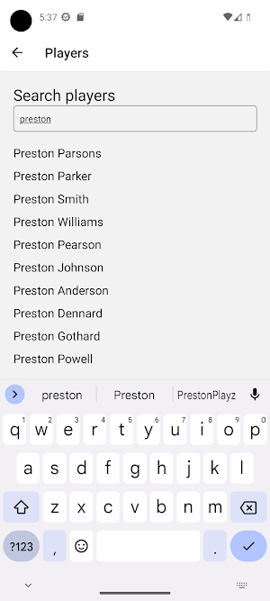 NFL Grid Screenshot 1