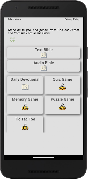 Holy Bible Screenshot 0