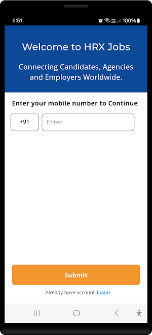HRXJobs - Abroad Jobs Portal Screenshot 1