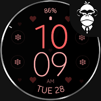 Digital Love watch face