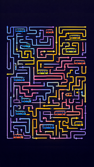 Arrows Out Puzzle Bus Maze Screenshot 3