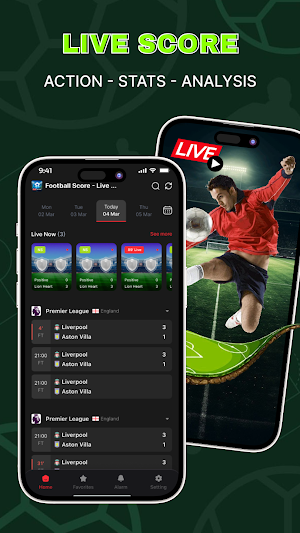 Football Score – Live Match Screenshot 1