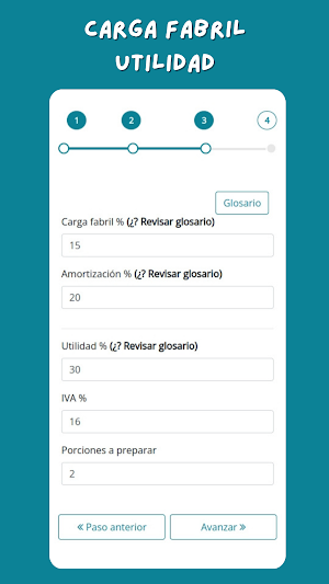 CONTROL RECETA Screenshot 3