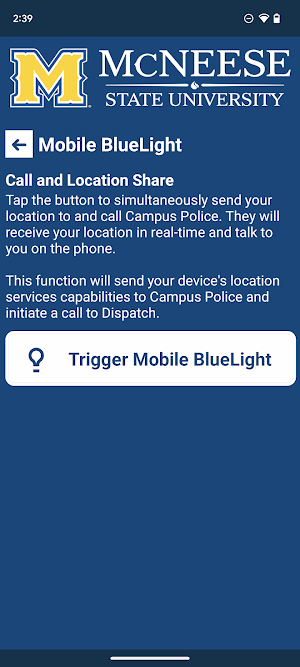 McNeese Safe Screenshot 2