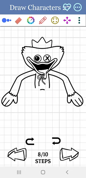 How to Draw Huggy Wuggy Easy Screenshot 3