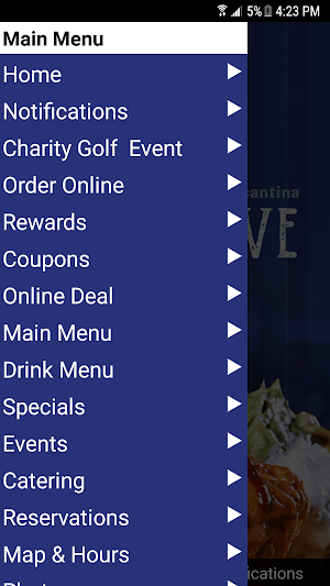 Blue Agave Mexican Cantina Screenshot 1