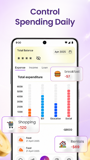 Money Budget Manager Screenshot 3