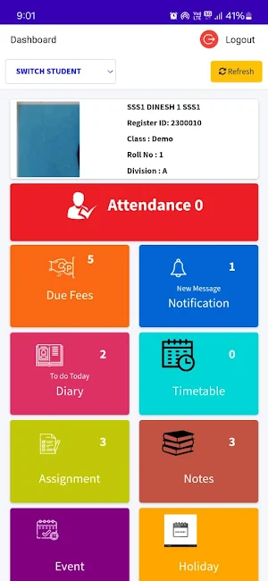 Rajiv Gandhi College Screenshot 1