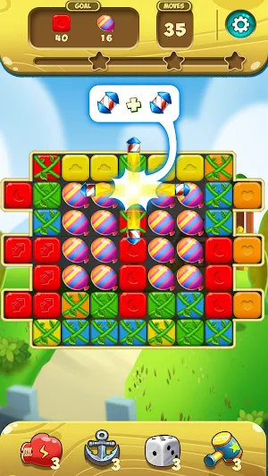 Candy Match - Sweet Travel Screenshot 1