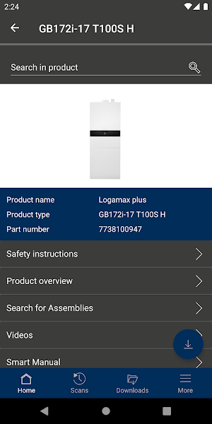 Buderus ProLibrary Screenshot 3