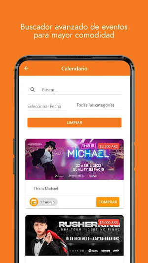 Ocio Tickets Screenshot 2