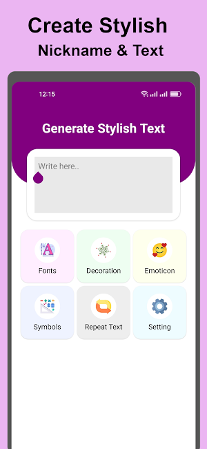 Text Art Fancy Text Generator Screenshot 0