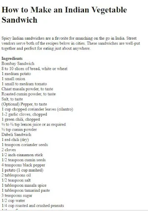 Sandwich Recipes Guide Screenshot 1