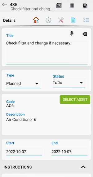 FlexMaint Mobile Screenshot 2