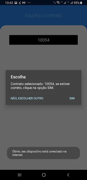 DG Telecom - App do cliente Screenshot 1