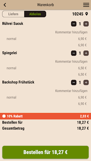 Coffeeandmore Backshop Backery Screenshot 1