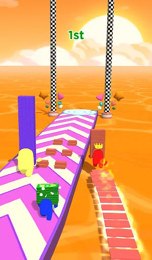 Shortcut Race 3D - Impostor Stack & Run Screenshot 3