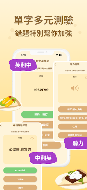 托福披薩－高頻托福英文單字 Screenshot 3