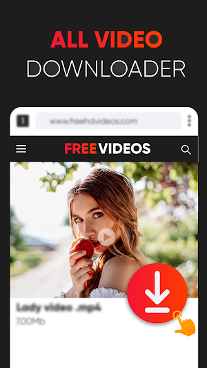 Video Downloader & Player App Screenshot 0