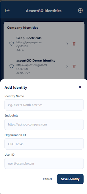 assentGO Screenshot 1
