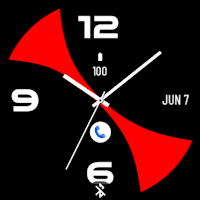 Black Red MX Watch Face