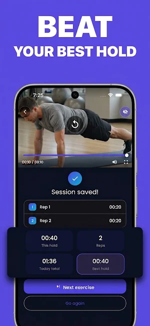 Plank Workout: 30-Day Timer Screenshot 3