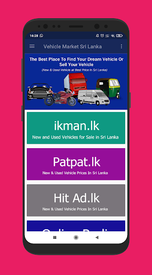 Vehicle Market Lanka -Buy&Sell Screenshot 1