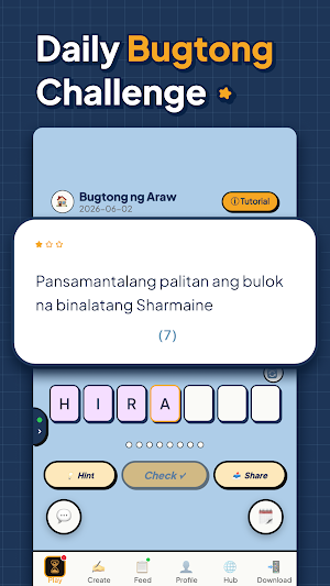 Minute Bugtong Cryptic Tagalog Screenshot 0