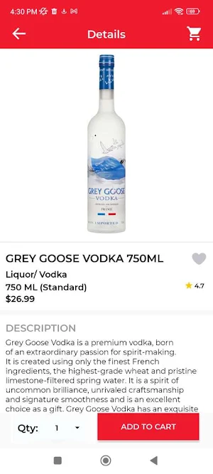 Woodmore Wine and Spirits Screenshot 1