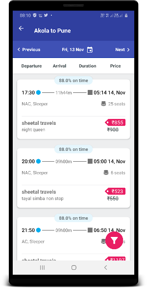 Sheetal Travels Screenshot 2