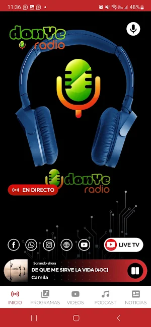 DonYE Radio Quinindé Screenshot 1