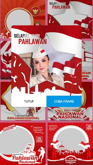 Pahlawan Day Photo Frames Screenshot 2