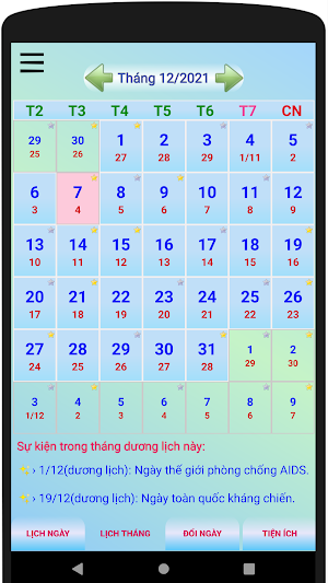 Lich Van Su 2022 Screenshot 2