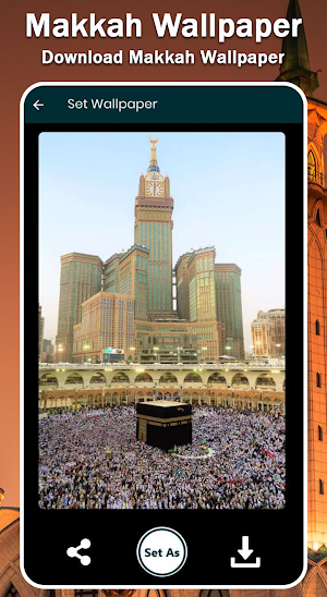 Makkah Wallpaper: Mecca Photos Screenshot 1