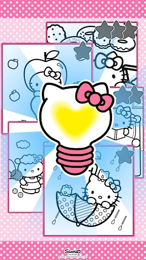 Color by Number with Hello Kitty Screenshot 3